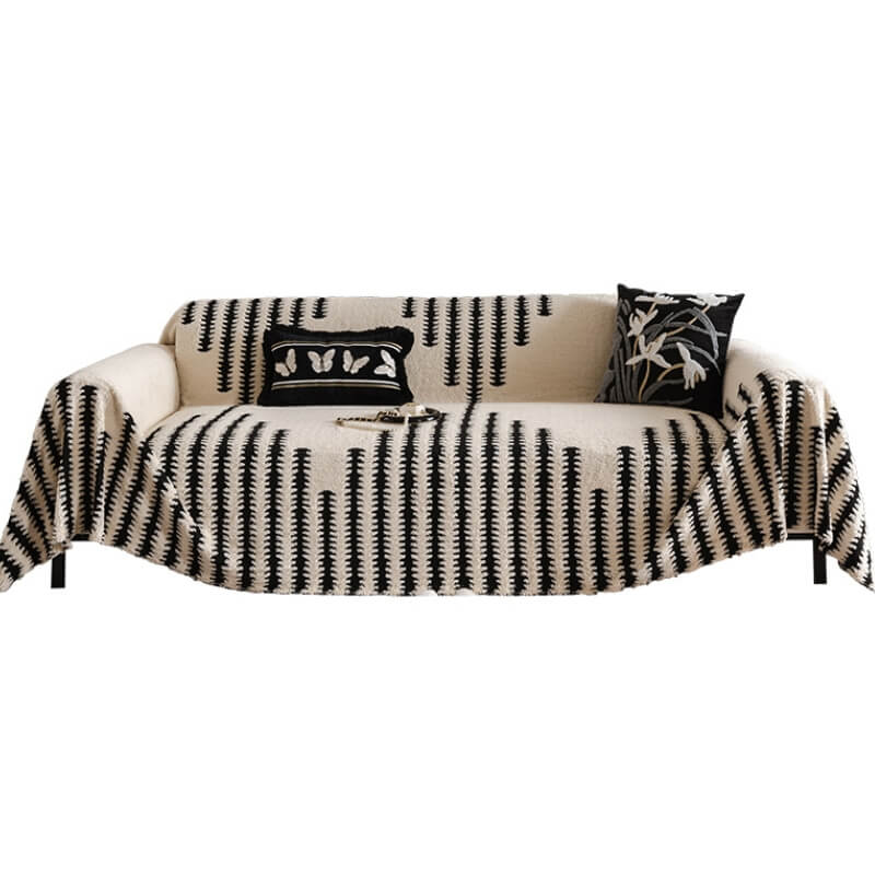 Homely Plush Sofa Gemütlich Anti-Kratzer Vollabdeckung Couchbezug | Brehn