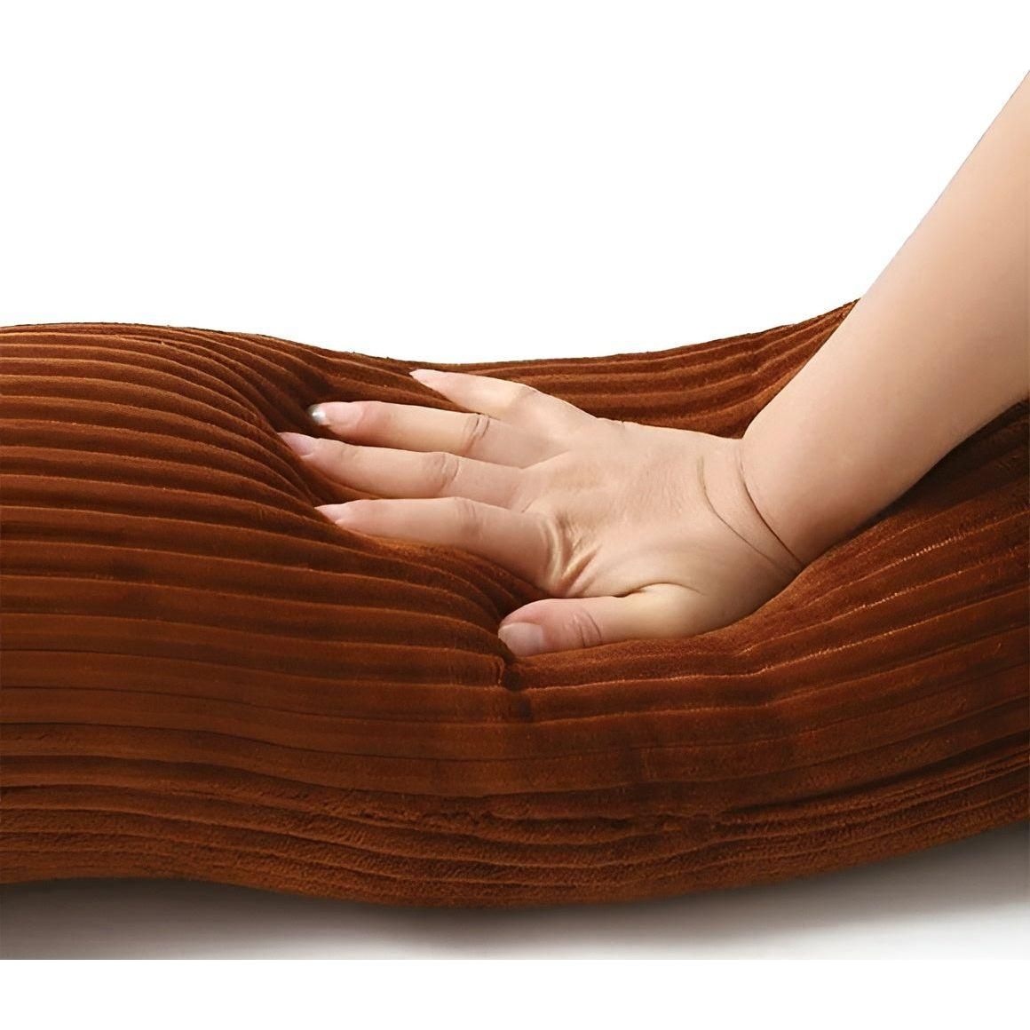 SnuggleHound Kissen - Ergonomisches Dackel-Plüschkissen | Brehn