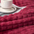 Brehn | EliteWave Plaid - Ultrafluffy strukturierte korallfarbene Fleece-Decke