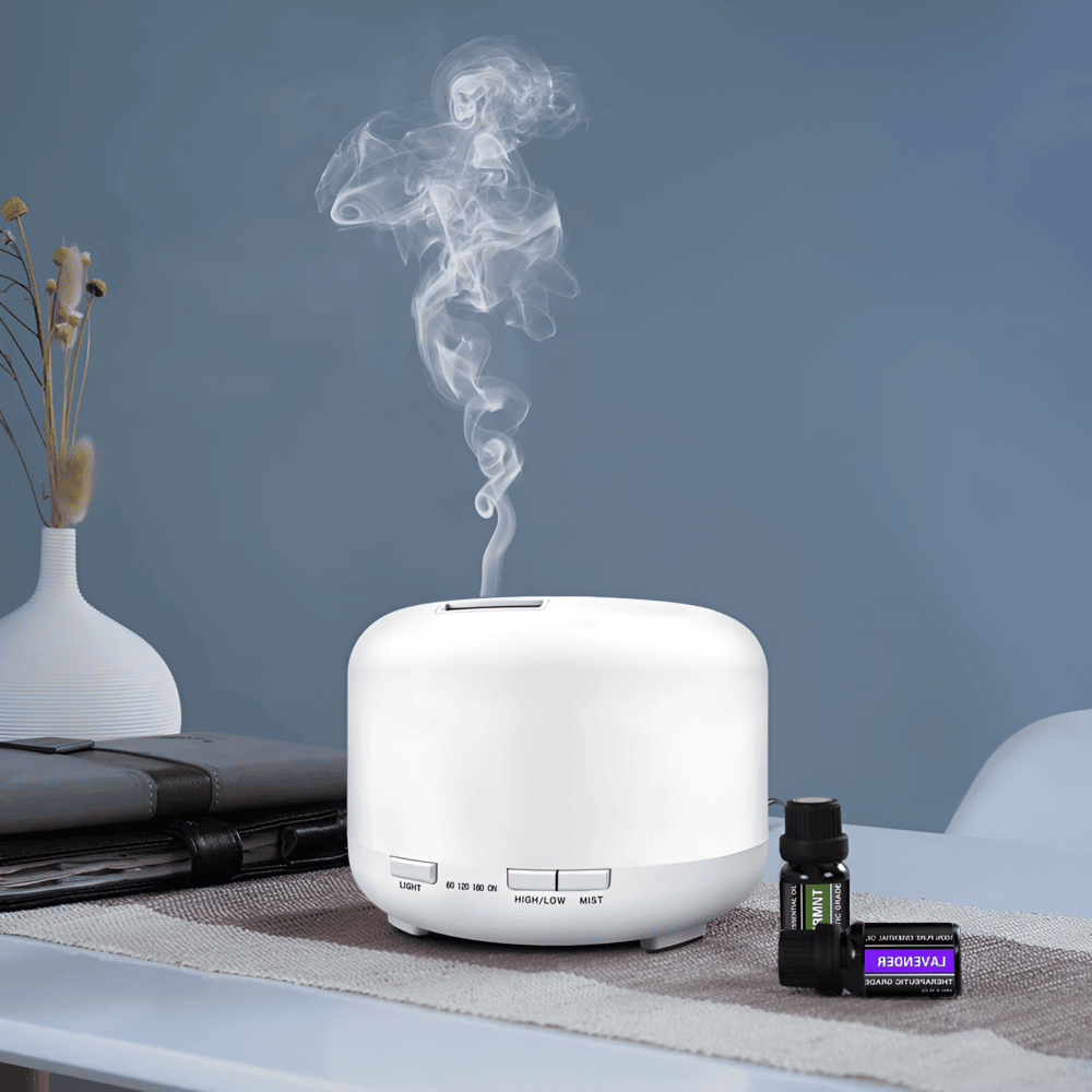 Brehn | LED Aroma Diffuser mit Bluetooth-Lautsprecher und Luftbefeuchter