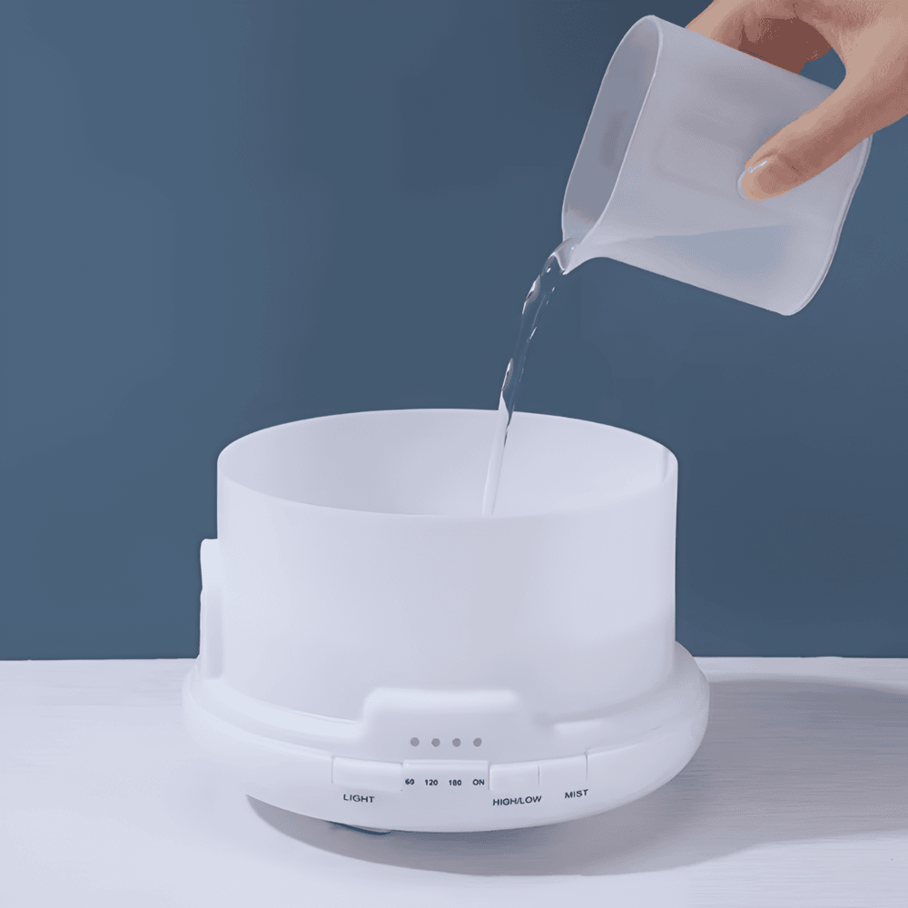 Brehn | LED Aroma Diffuser mit Bluetooth-Lautsprecher und Luftbefeuchter