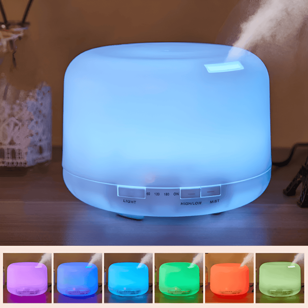 Brehn | LED Aroma Diffuser mit Bluetooth-Lautsprecher und Luftbefeuchter
