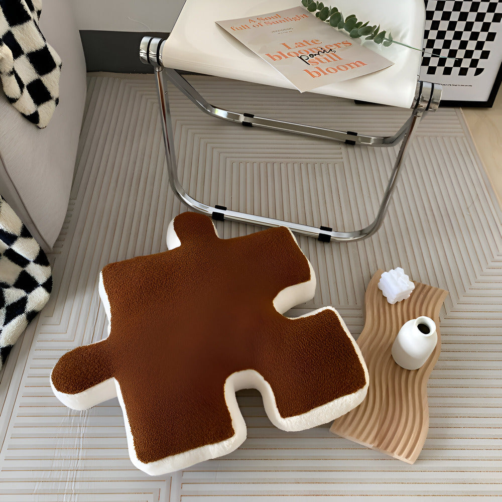 Brehn | Buntes 3D Puzzle Kissen