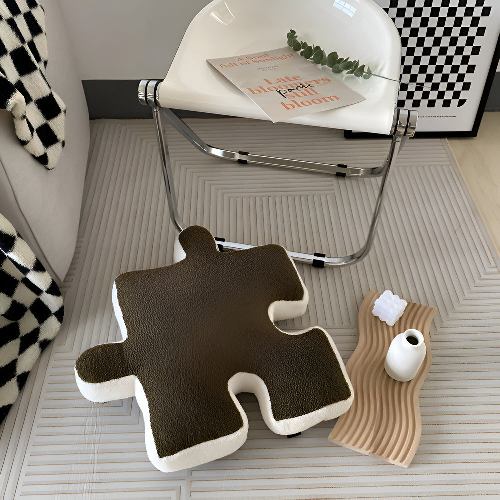 Brehn | Buntes 3D Puzzle Kissen