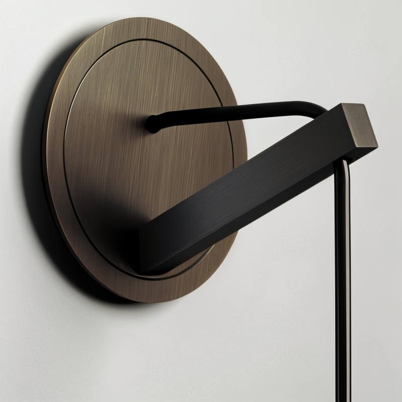 Minimalistische Wandleuchte mit Rauchglas – Orvane | Brehn