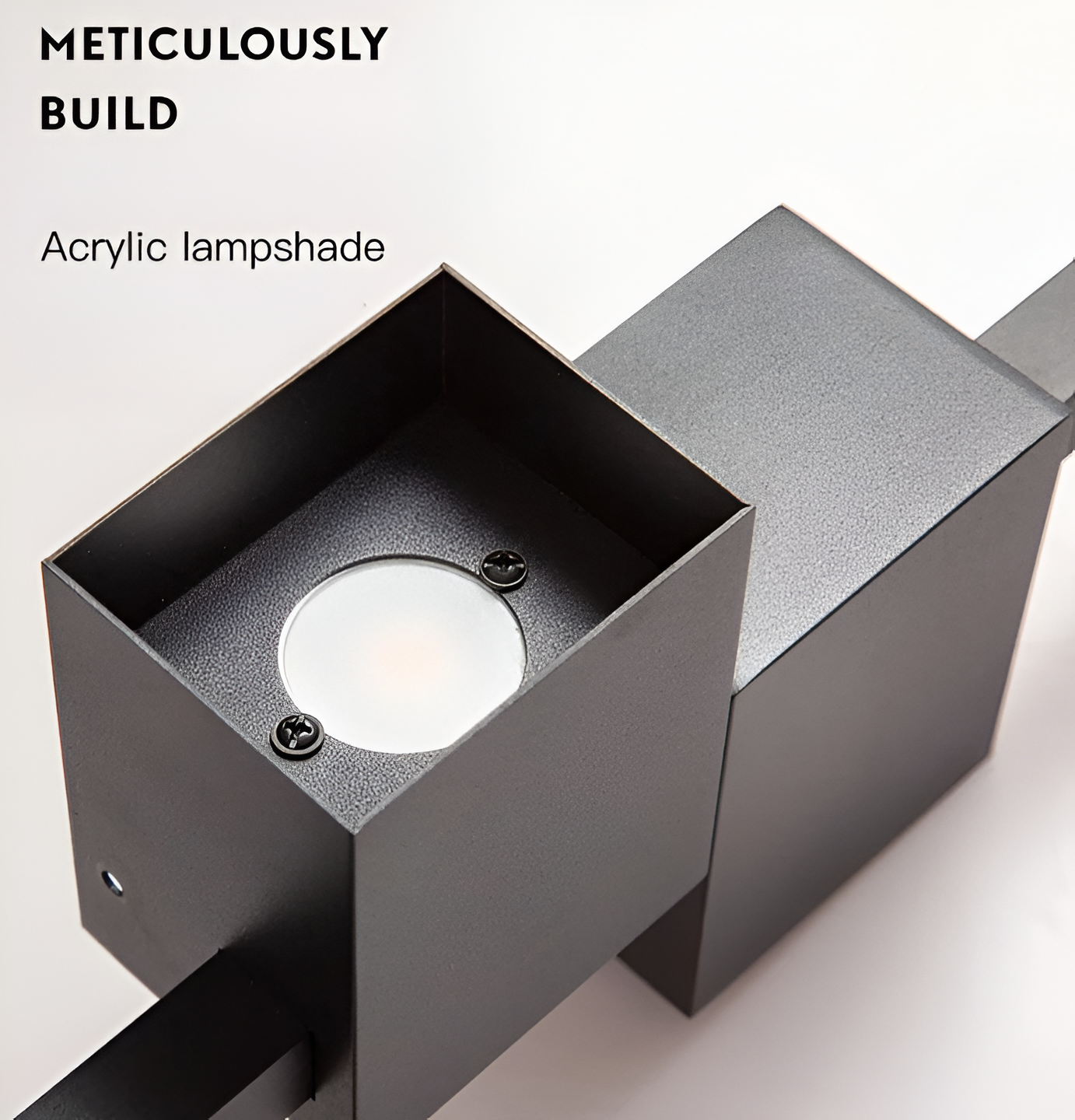 Brehn | The Line Wandleuchte - Minimalistische Schwarze Lange LED Wandbeleuchtung