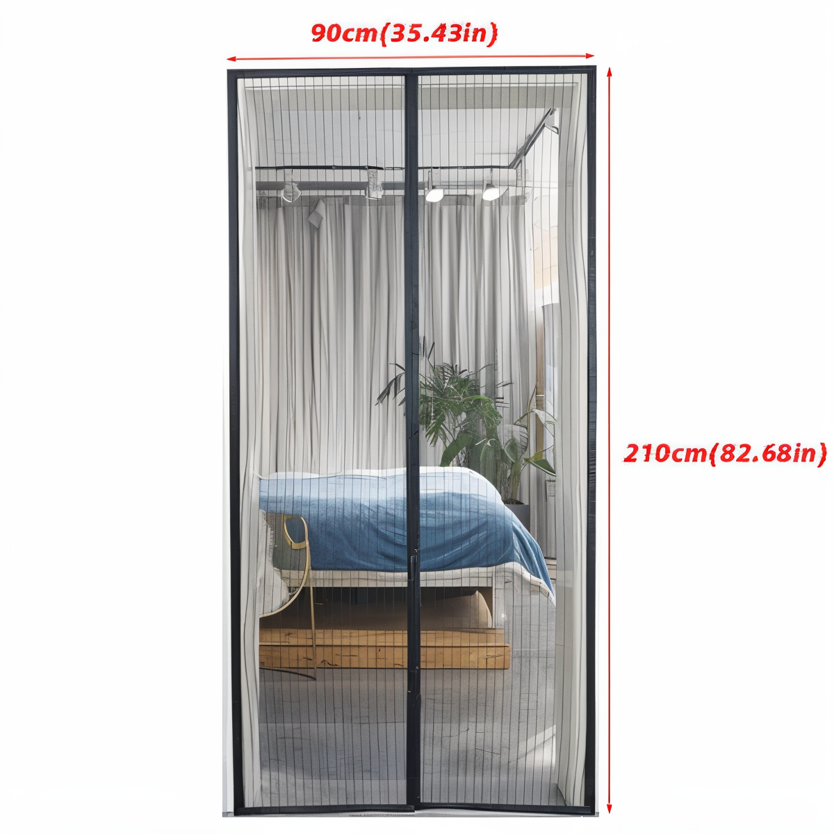 MagniSeal™ Magnetisches Deurnet gegen Insekten | Brehn