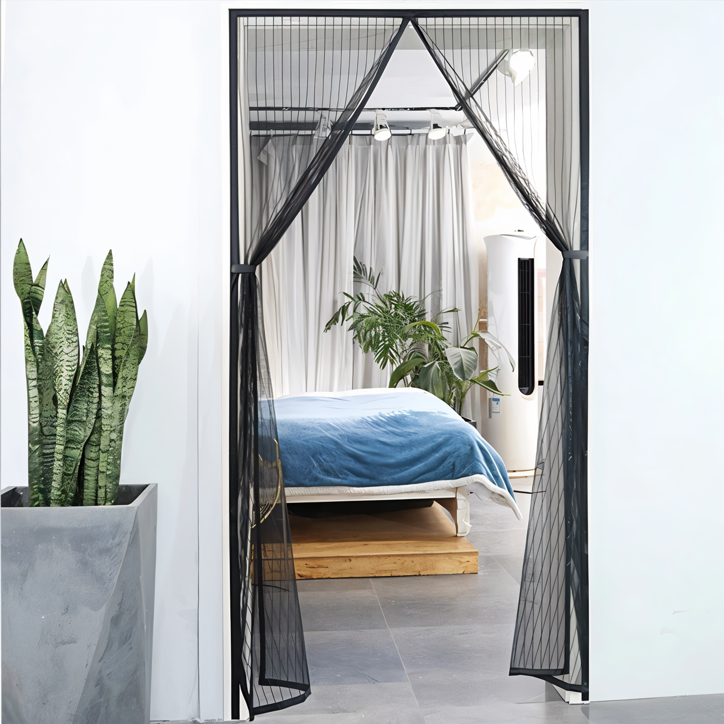 MagniSeal™ Magnetisches Deurnet gegen Insekten | Brehn