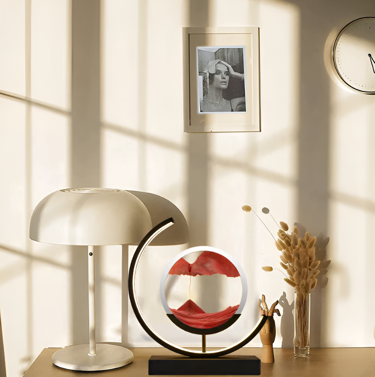 Brehn | Sand Glow Sandlampe mit dimmbarer Fernbedienung