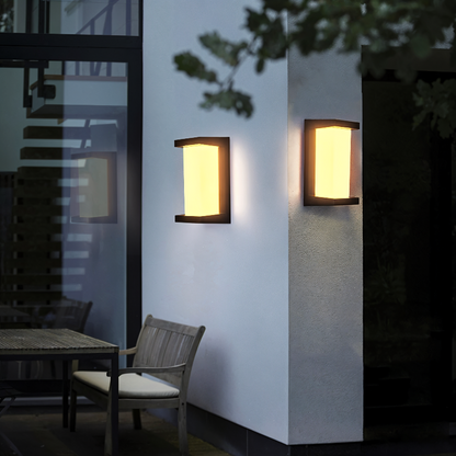 Wasserdichte Outdoor-LED-Wandlampe mit Bewegungsmelder