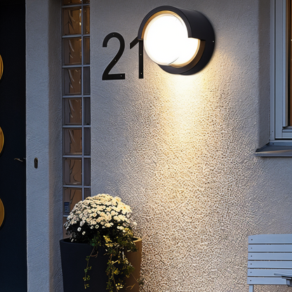 Wasserdichte Outdoor-LED-Wandlampe mit Bewegungsmelder