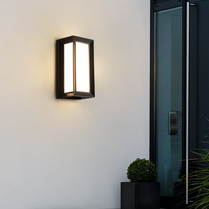 Wasserdichte Outdoor-LED-Wandlampe mit Bewegungsmelder