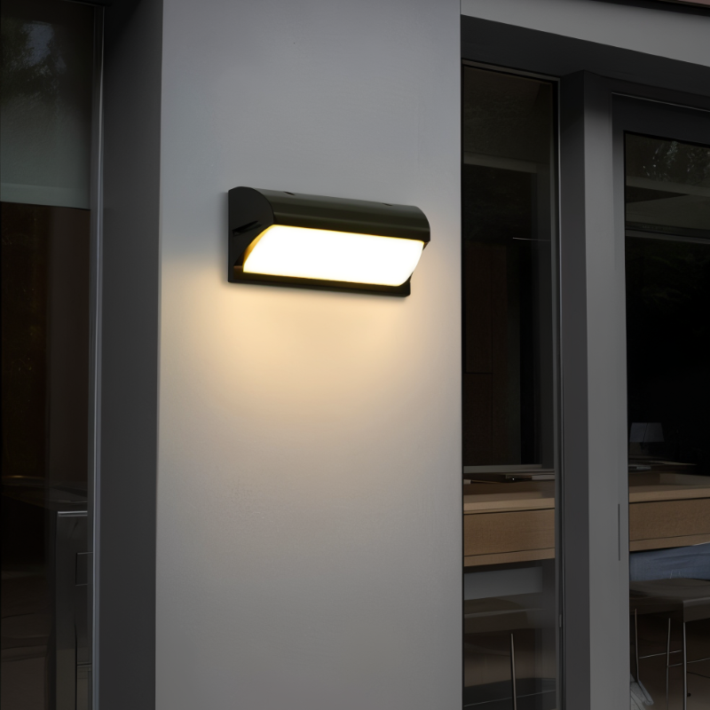 Wasserdichte Outdoor-LED-Wandlampe mit Bewegungsmelder