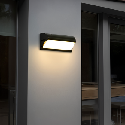 Wasserdichte Outdoor-LED-Wandlampe mit Bewegungsmelder