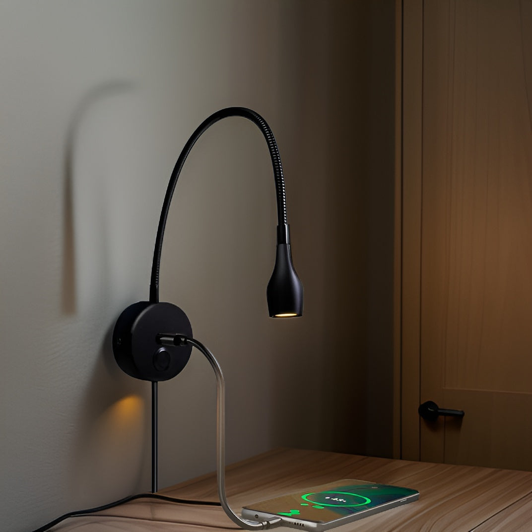 Brehn | Luminara Wandleuchte - Stylische verstellbare LED-Wandleuchte für Lesevergnügen