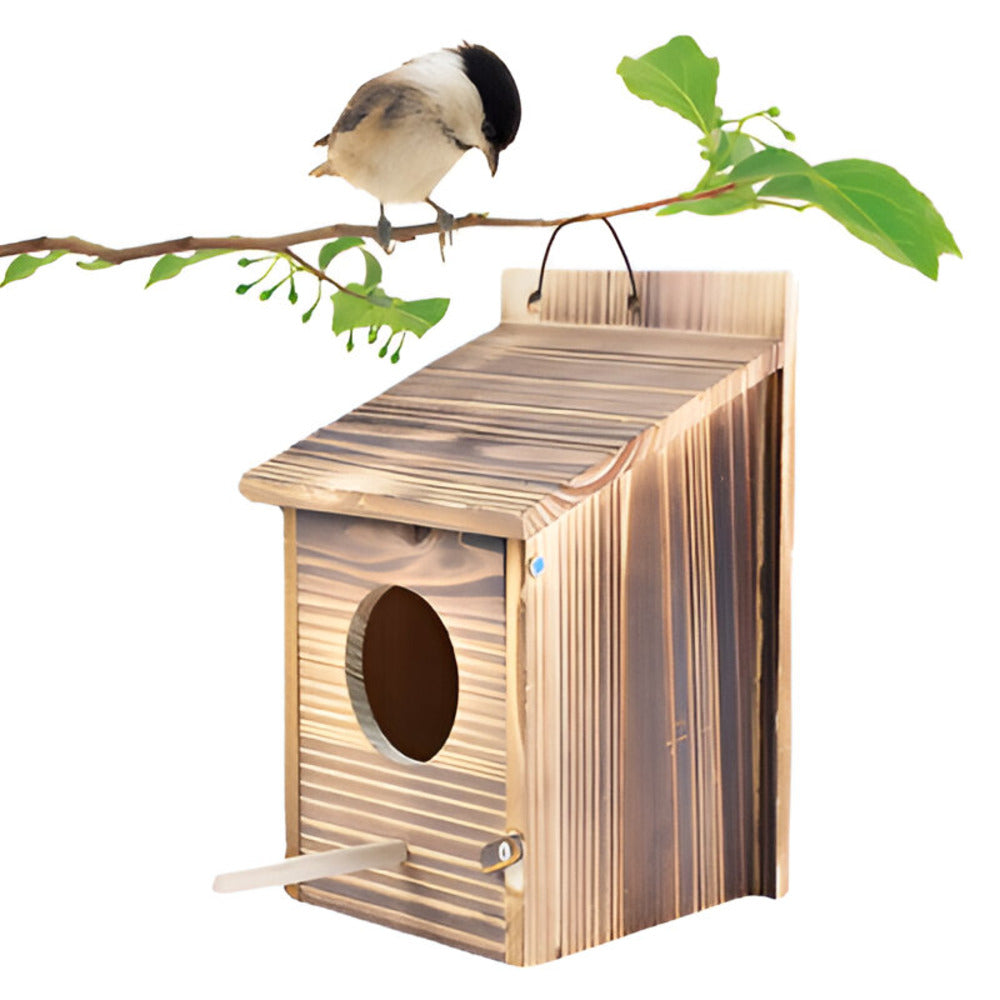 Brehn | Wetterbeständiges Holzvogelhaus