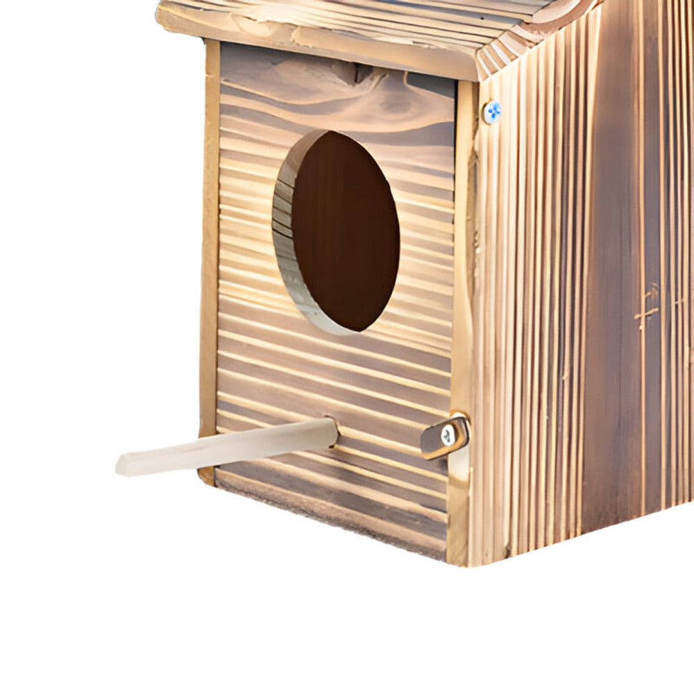 Brehn | Wetterbeständiges Holzvogelhaus