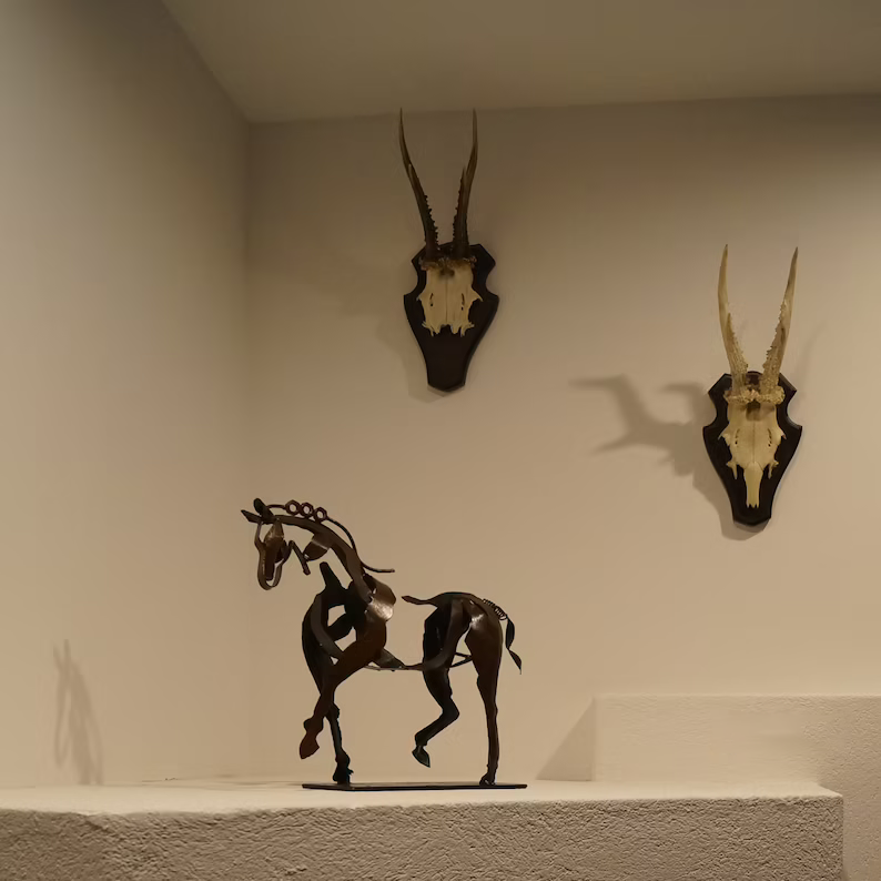 Brehn | Bild - Adonisma - Pferd Design - Metall Ornament