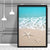 Strand, See und Seestern – Kunstdruck aus einem Foto