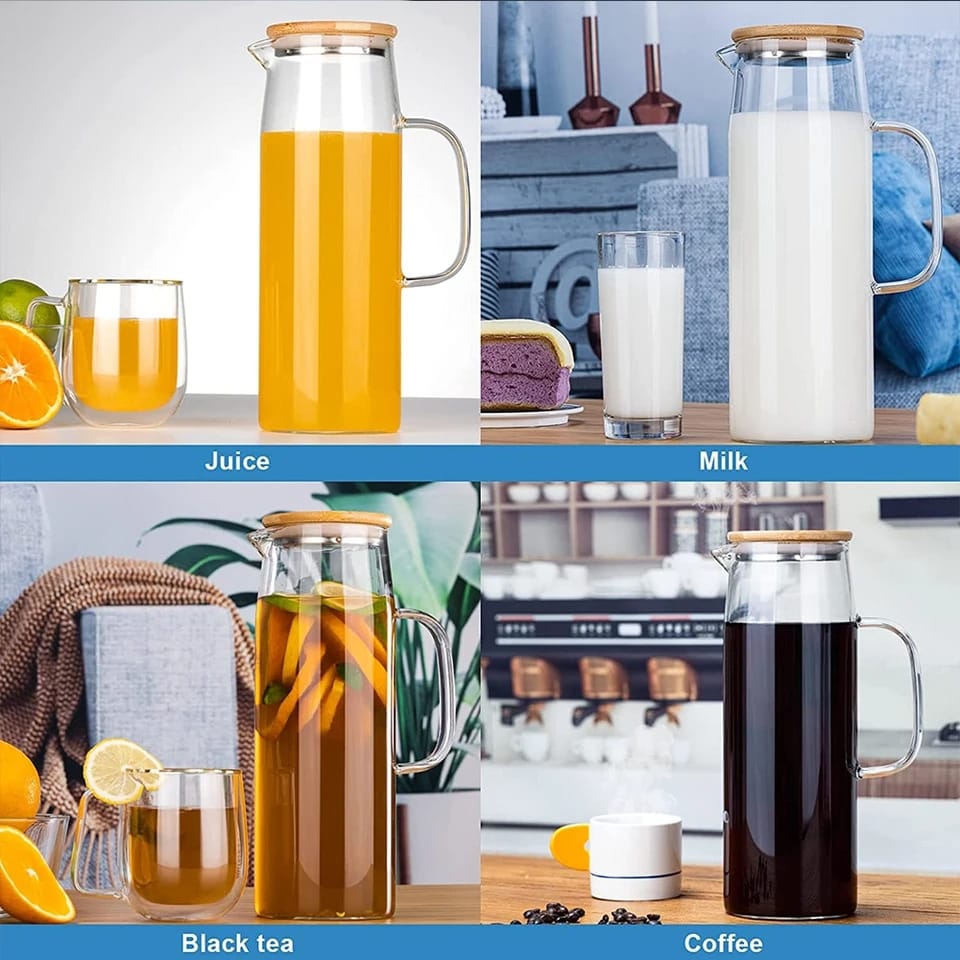 Brehn | 1.2L hitzebeständiger Glaskrug