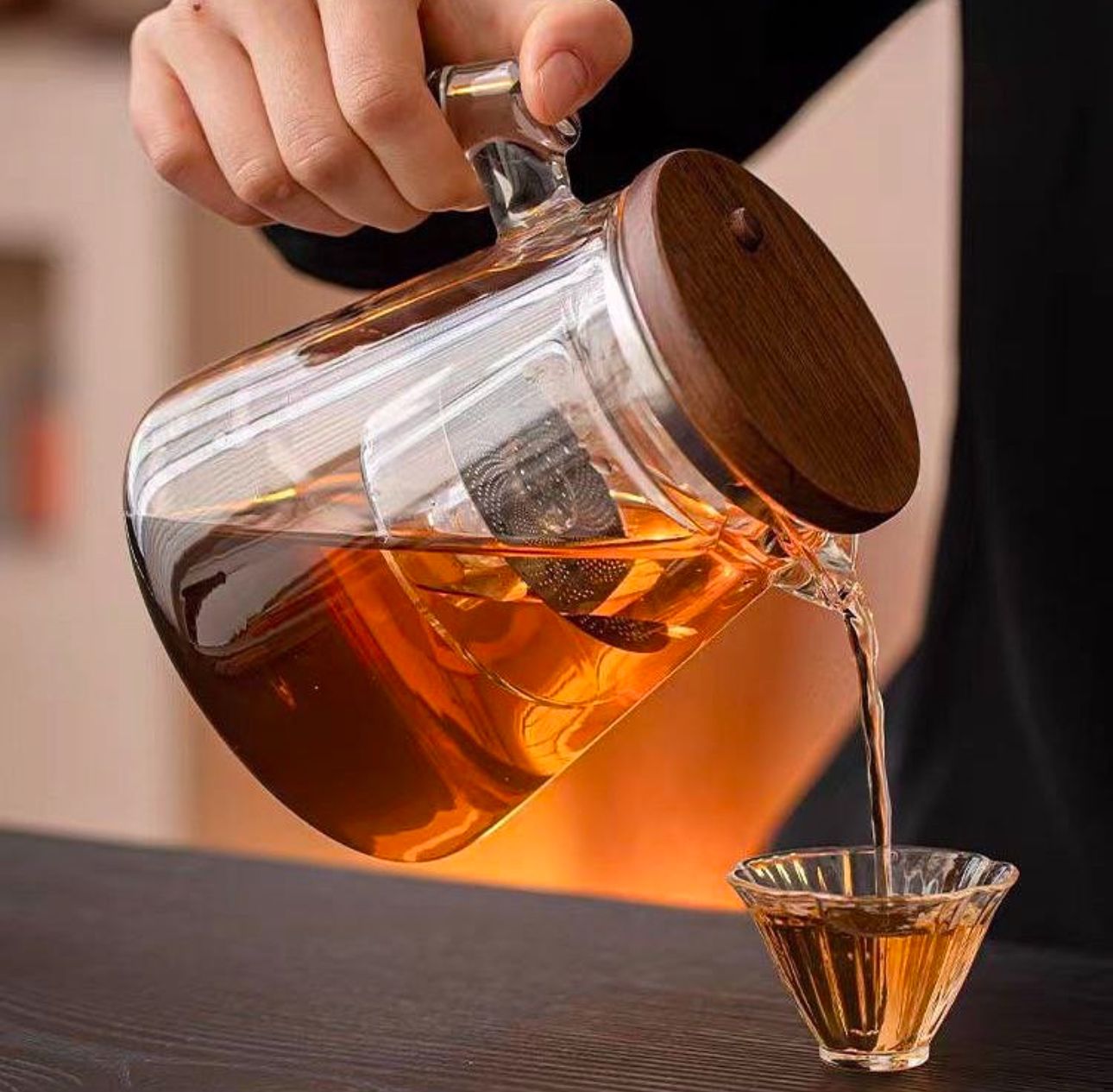 Brehn | Glas Teekanne
