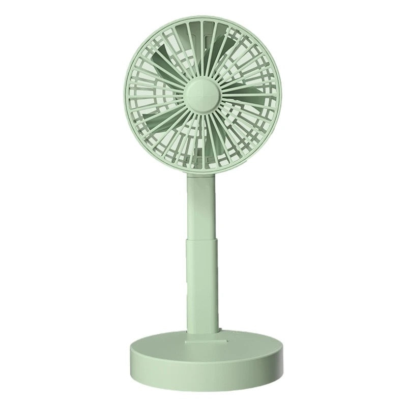 Zusammenklappbarer teleskopischer Ladeventilator, minimalistisches, tragbares Mini-Desktop | Brehn