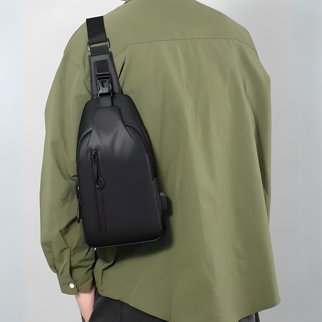 Brehn | AquaGuard Luxe Schultertasche | Wasserdichtes und diebstahlsicheres Design für einen sicheren Stil