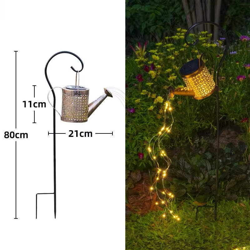 Solar-Betriebene Gießkanne Lampe für bezaubernde Gartenbeleuchtung
