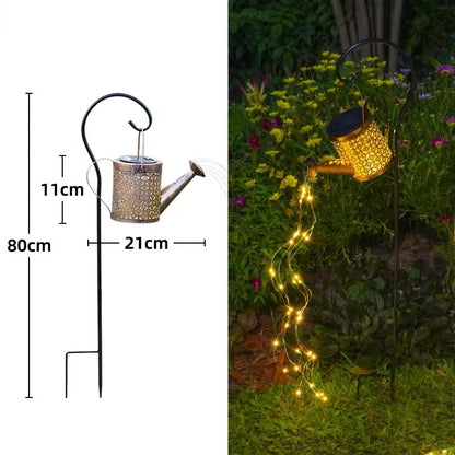 Solar-Betriebene Gießkanne Lampe für bezaubernde Gartenbeleuchtung
