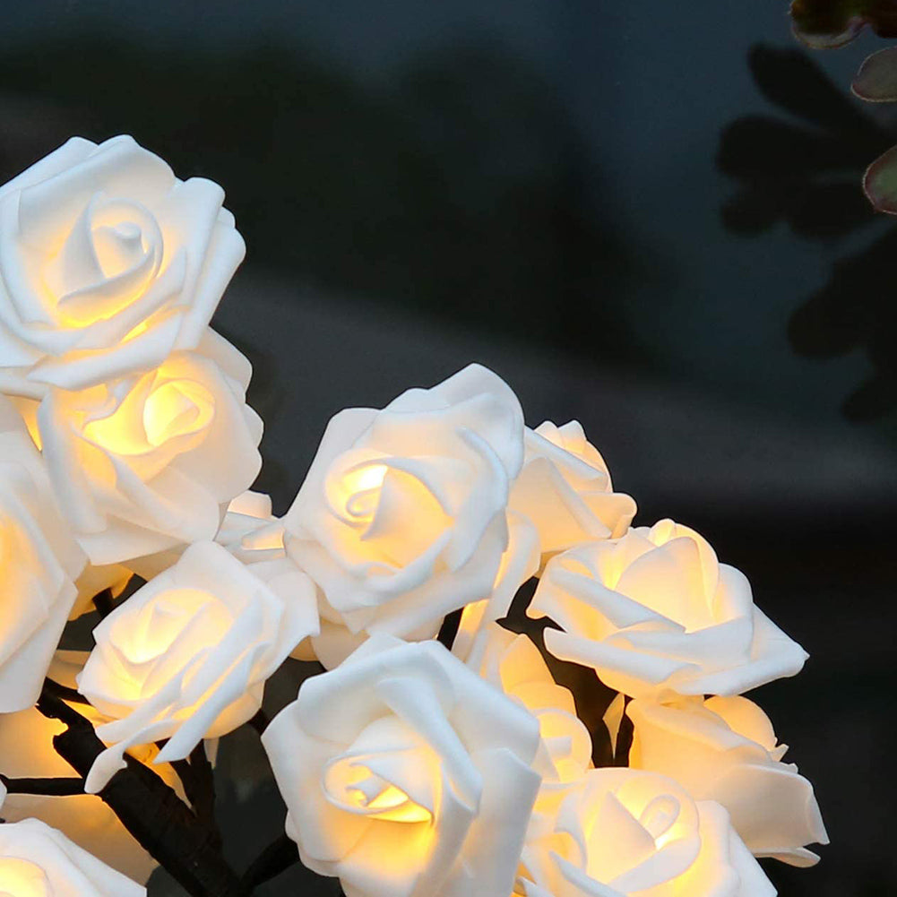 Beleuchteter Rosenbaum - LumiRose | Brehn