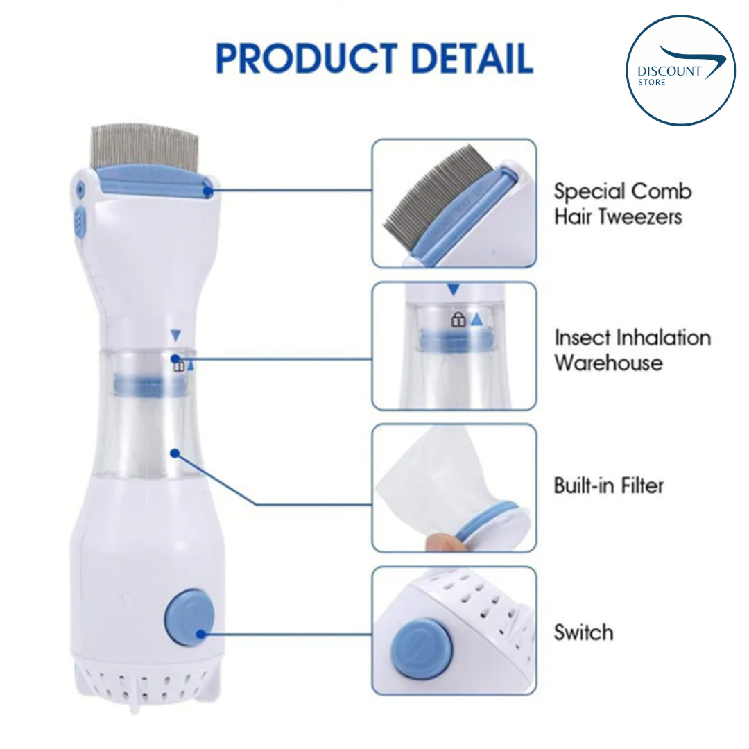 Brehn | LuxeLice Pro Anti-Läuse Gerät | Effektive und sanfte Lösung zur Entfernung von Läusen