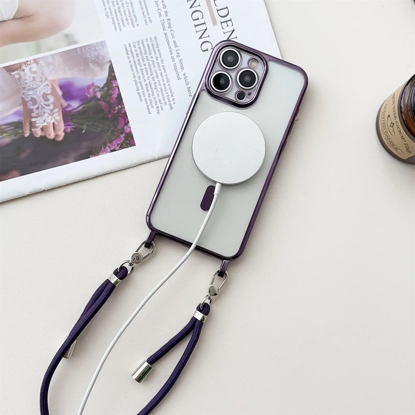 iPhone Beste MagSafe Schulterhülle - "Saint"
