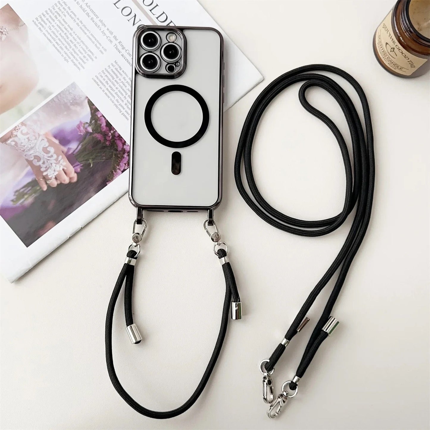 iPhone Beste MagSafe Schulterhülle - "Saint"