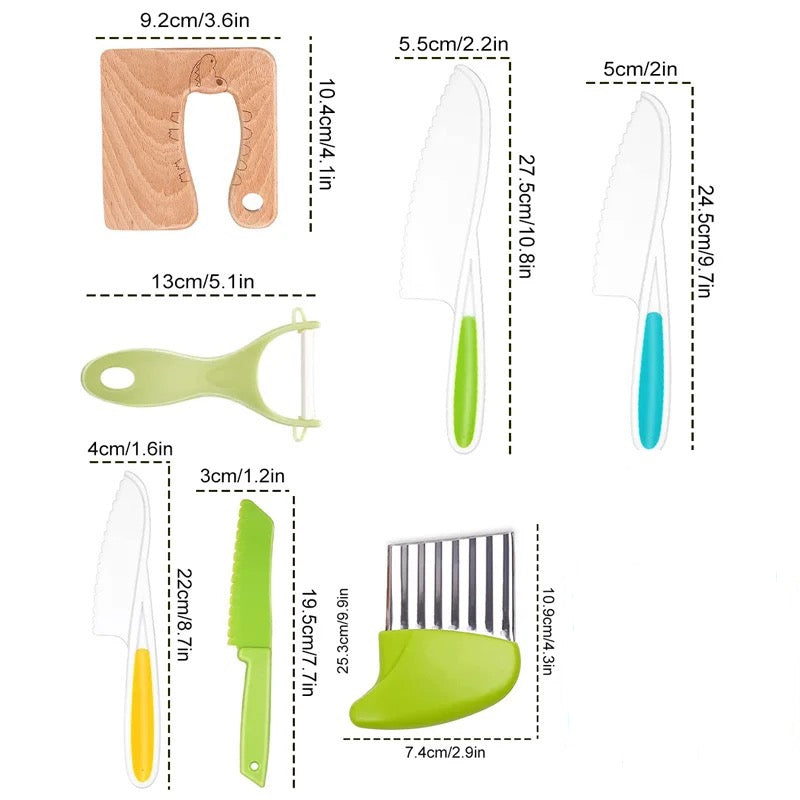 Brehn | Sicheres Küchen Set - für kleine Gourmetköche