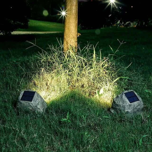 Rocky Glow - Elegante Solar-Lampe für Außen | Brehn