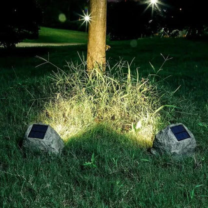 Rocky Glow - Elegante Solar-Lampe für Außen | Brehn