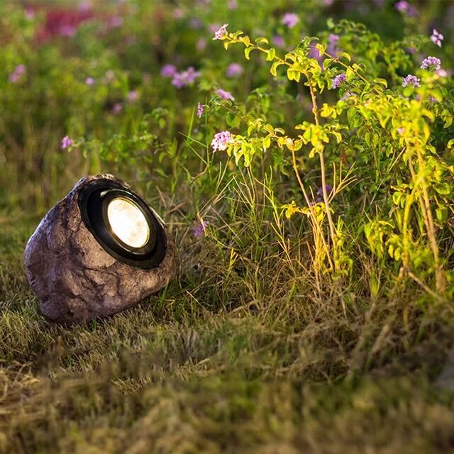 Rocky Glow - Elegante Solar-Lampe für Außen | Brehn