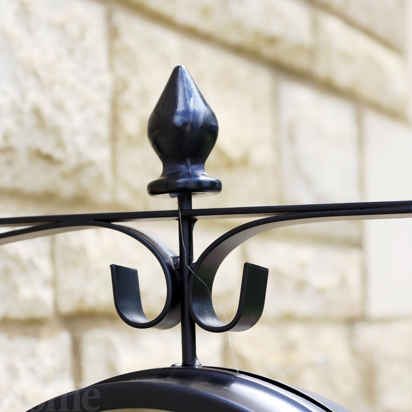 Brehn | Black  Double Sided Railway Outdoor Clock