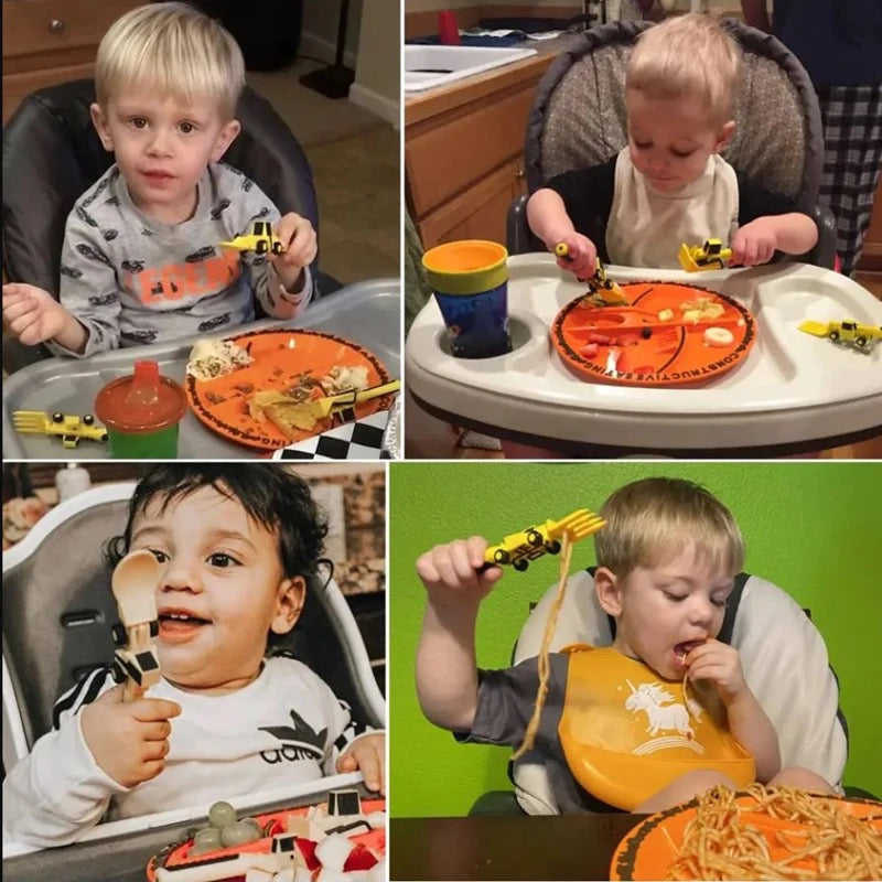 Brehn | Baustellen Ess-Set für Kinder