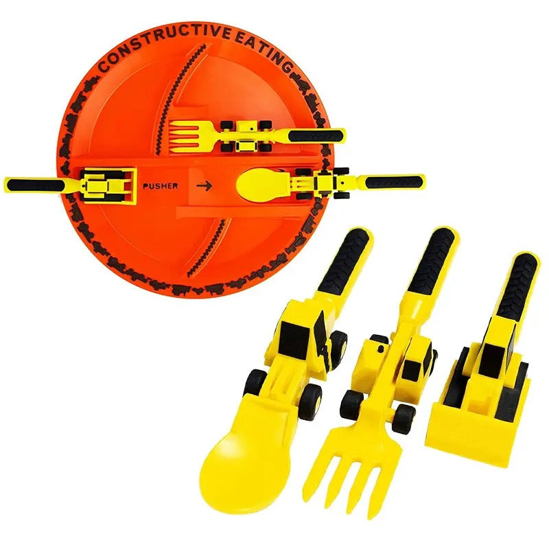 Brehn | Baustellen Ess-Set für Kinder