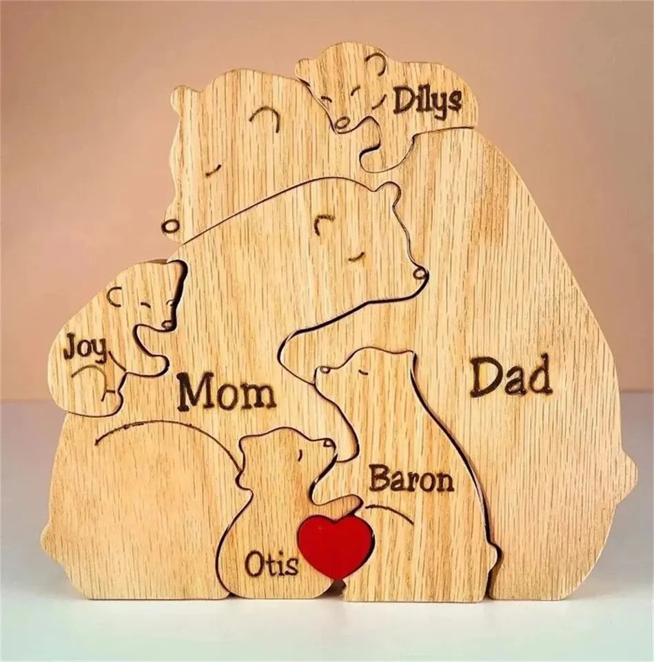 Brehn | Personalisierbare Bärenfamilie