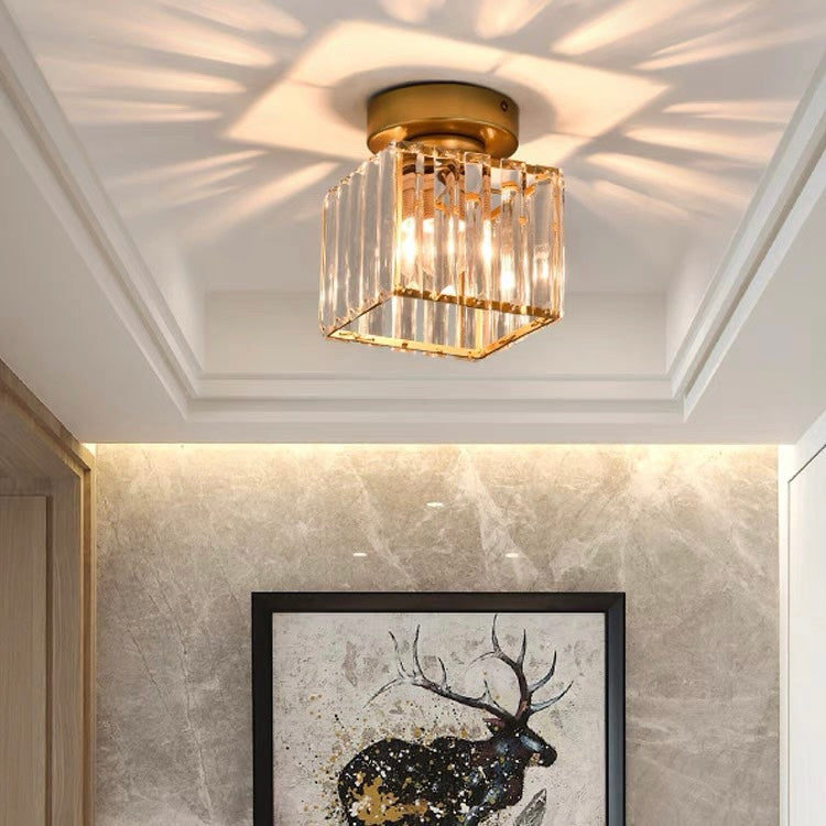 Moderne Kristall Deckenlampe - CrystalGlow | Brehn