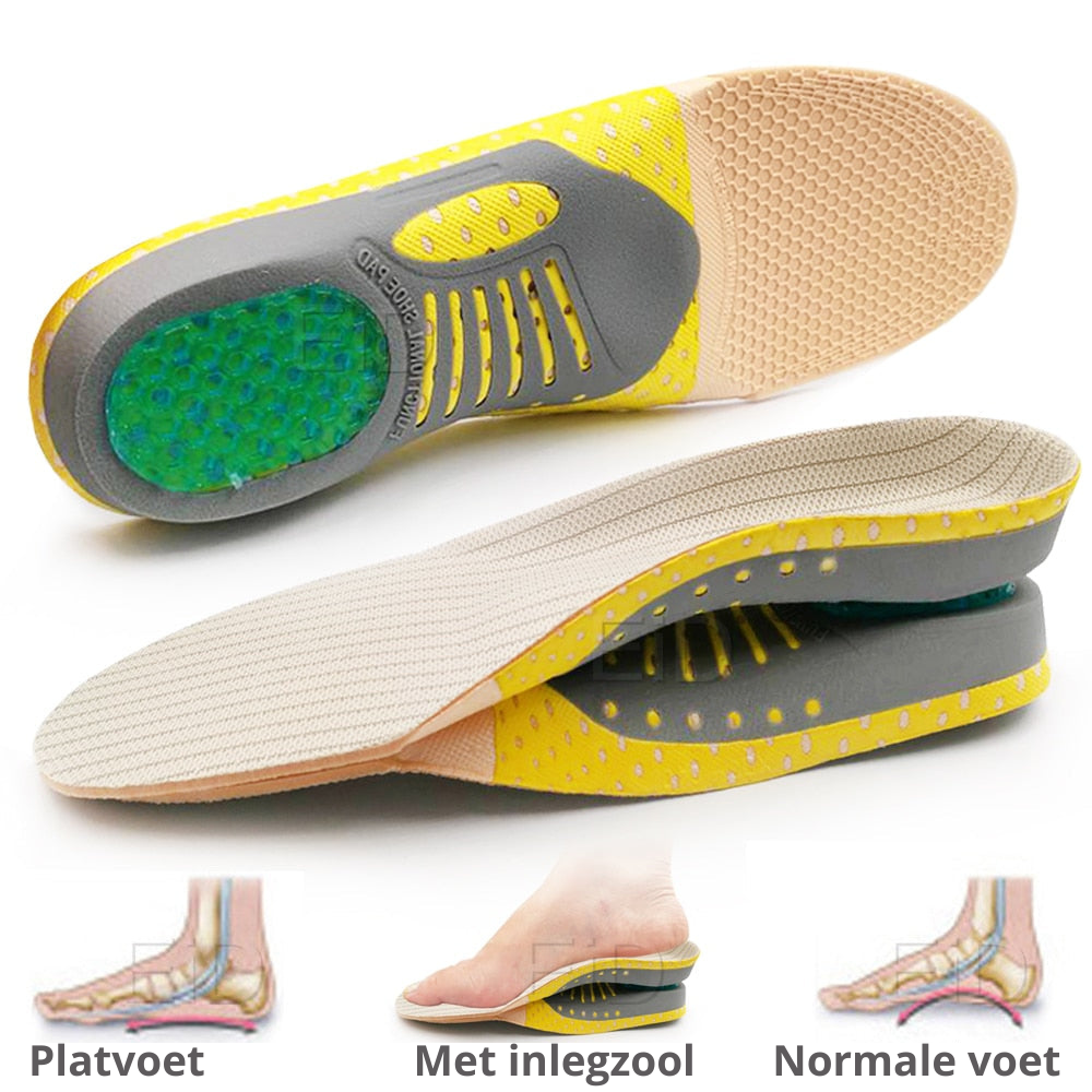 Brehn | Stylische Orthopädische Gel Einlegesohlen - für sofortige Schmerzlinderung