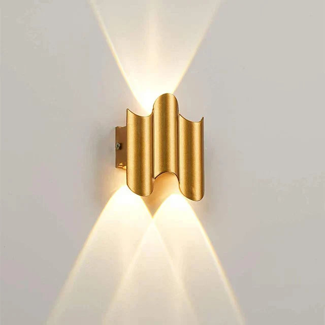 Moderne LED Wandleuchte - Minimalistische Innenbeleuchtung für Wohnräume, energiesparend und stilvoll | Brehn