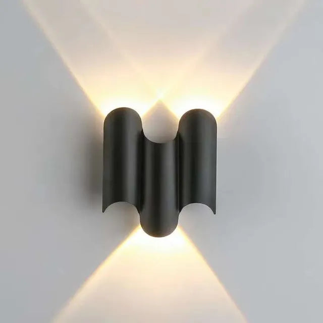 Moderne LED Wandleuchte - Minimalistische Innenbeleuchtung für Wohnräume, energiesparend und stilvoll | Brehn