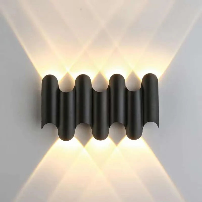 Moderne LED Wandleuchte - Minimalistische Innenbeleuchtung für Wohnräume, energiesparend und stilvoll | Brehn