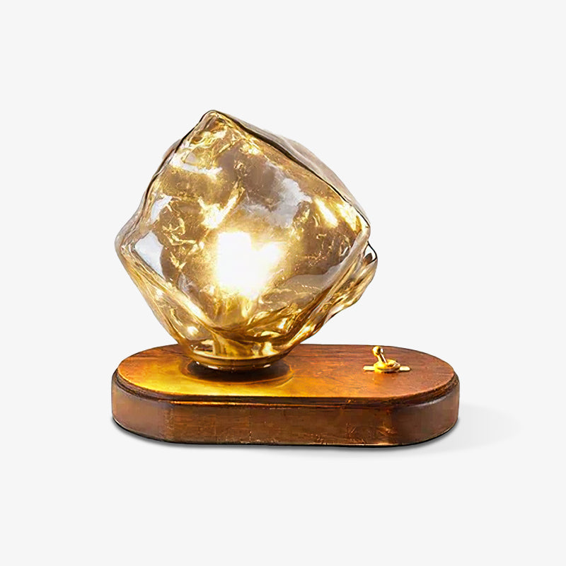 Brehn | GlowCraft Tischlampe - Elegante kabellose Tischlampe mit Bewegungssensor