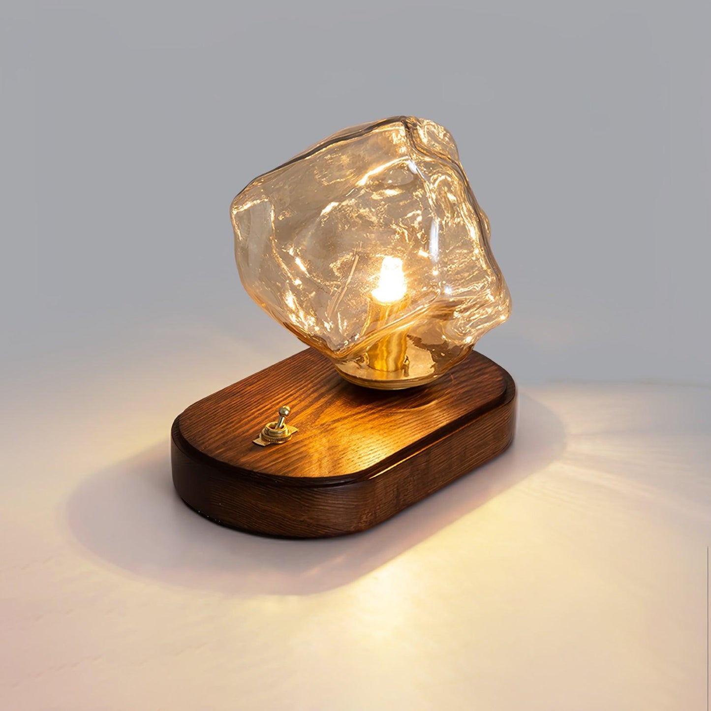 Brehn | GlowCraft Tischlampe - Elegante kabellose Tischlampe mit Bewegungssensor