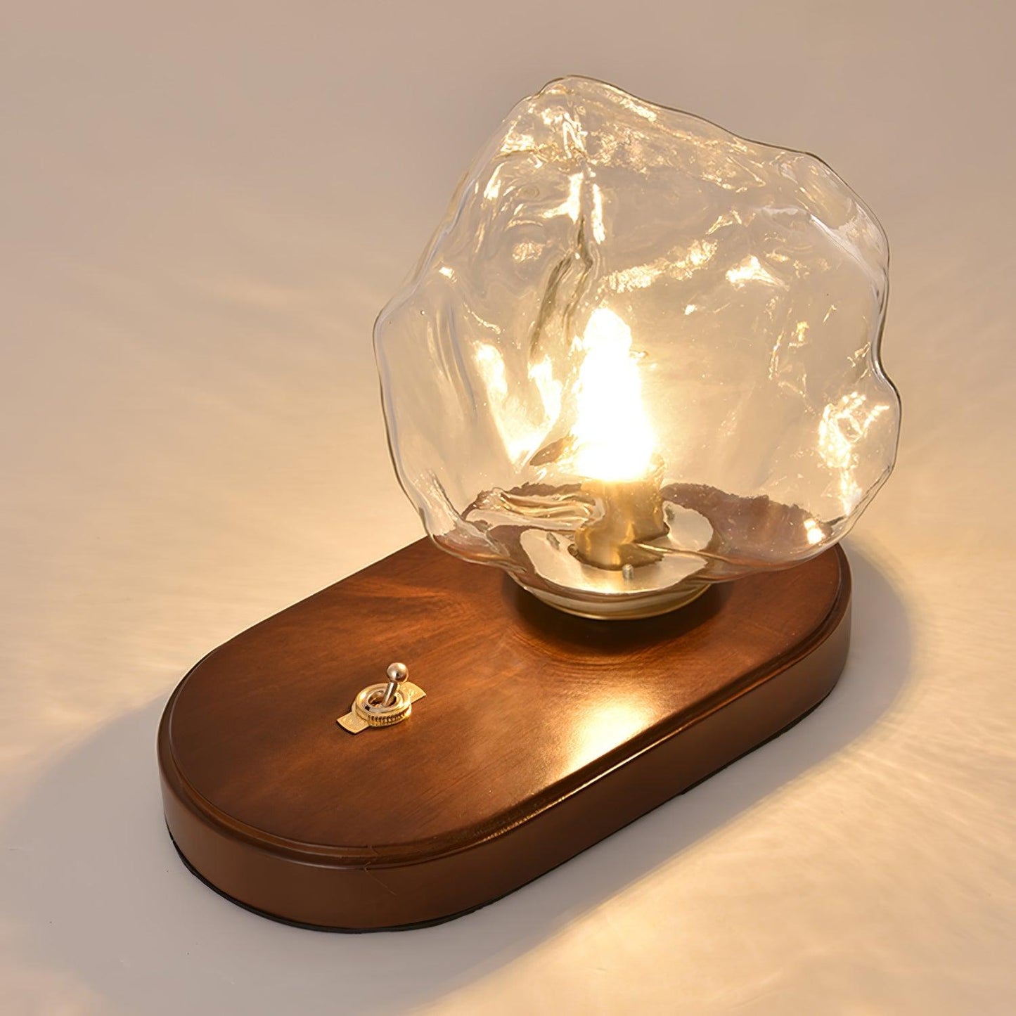 Brehn | GlowCraft Tischlampe - Elegante kabellose Tischlampe mit Bewegungssensor