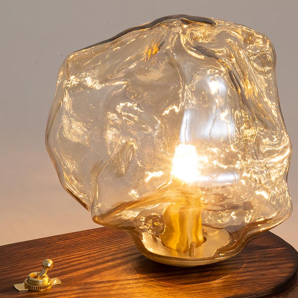 Brehn | GlowCraft Tischlampe - Elegante kabellose Tischlampe mit Bewegungssensor